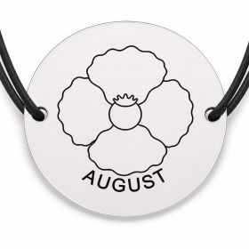 Brățară argint 925 · bănuț mac august