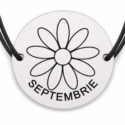 Brățară argint 925 · bănuț aster septembrie
