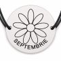 Brățară argint 925 · bănuț aster septembrie