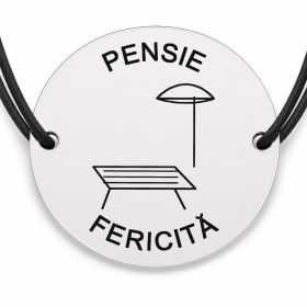 Brățară argint 925 · bănuț șezlong cu umbrelă