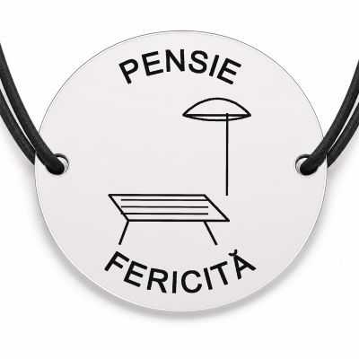 Brățară argint 925 · bănuț șezlong cu umbrelă
