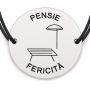 Brățară argint 925 · bănuț șezlong cu umbrelă