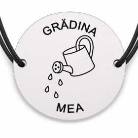 Brățară argint 925 · bănuț stropitoare cu picaturi