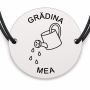Brățară argint 925 · bănuț stropitoare cu picaturi