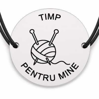 Brățară argint 925 · bănuț andrele cu ghem