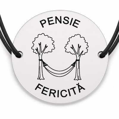 Brățară argint 925 · bănuț hamac între doi copaci