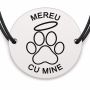 Brățară argint 925 · bănuț labă cu aureolă