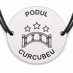 Brățară argint 925 · bănuț podul curcubeu