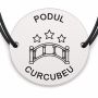 Brățară argint 925 · bănuț podul curcubeu