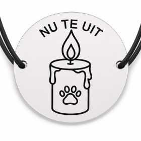 Brățară argint 925 · bănuț lumânare cu labă