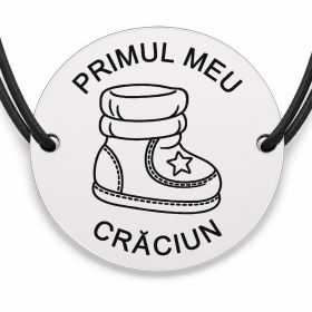 Brățară argint 925 · bănuț botoșel cu steluță
