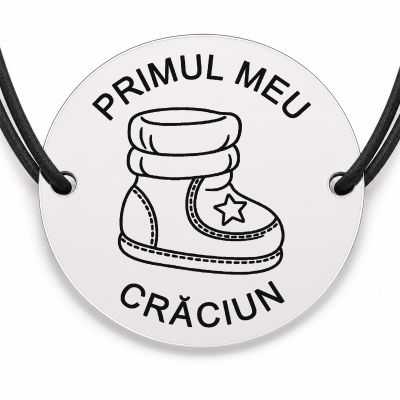 Brățară argint 925 · bănuț botoșel cu steluță