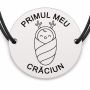 Brățară argint 925 · bănuț scutec de ren