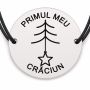 Brățară argint 925 · bănuț prima steluță pe brad