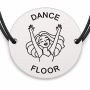 Brățară argint 925 · bănuț tanara care danseaza