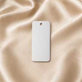 Pandantiv plăcuță argint 925 dreptunghi 20x10 mm, gravabil - E2104 | simoshop