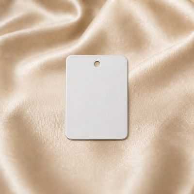 Pandantiv plăcuță argint 925 dreptunghi 20x15 mm, gravabil
