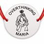 Brățară argint 925 cu nume gravat – OVERTHINKING