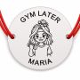 Brățară argint 925 cu nume gravat – GYM LATER