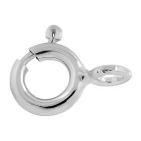 Închizătoare argint 925 tip inel cu arc 5,5 mm