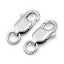 Închizătoare argint 925 tip carabină 16 × 6,2 mm