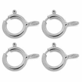 Închizătoare argint 925 inel cu arc ușor 5 mm