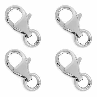 Închizătoare argint 925 tip pară 8,7 × 5 mm