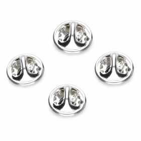 Fluture închizător ac broșă argint 925, 12 mm