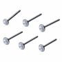 Tijă cercel argint 925 cu cupă plată 4 mm