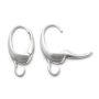 Tortițe cercei leverback argint 925 ovale 19,8 mm