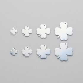 Trifoi argint 925 blank pentru gravat, en gros | SimoShop