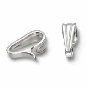 Agățătoare pandantiv argint 925 striată, 5,2 × 2 mm