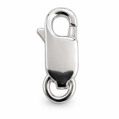 Închizătoare argint 925 tip lobster, 11,6 × 4,3 mm, pentru brățară - G0586