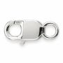 Închizătoare argint 925 tip carabină 15,3 × 7,2 mm