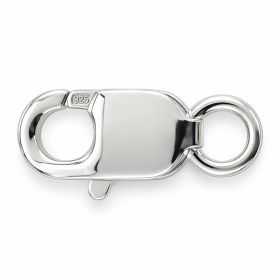 Închizătoare argint 925 tip carabină 15,3 × 7,2 mm