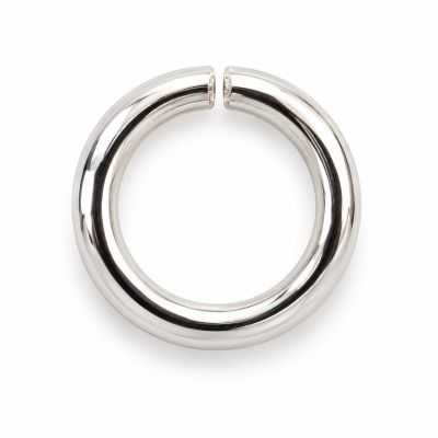 Zale argint 925 pentru bijuterii, Ø exterior 6 mm / interior 3,5 mm / sârmă 1,2 mm - G1394