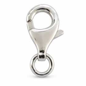 Închizătoare argint 925 tip pară 12,1 × 7 mm