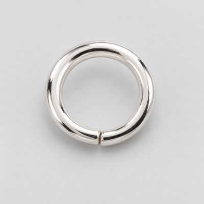 Zale argint 925 pentru bijuterii, Ø exterior 3 mm / interior 1,6 mm / sârmă 0,7 mm - G0598