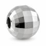 Biluțe argint 925 pentru brățări, model disco, 4 mm - G0638