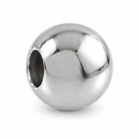 Biluță argint 925 1,8 mm, gaură 0,8 mm — accesorii bijuterii