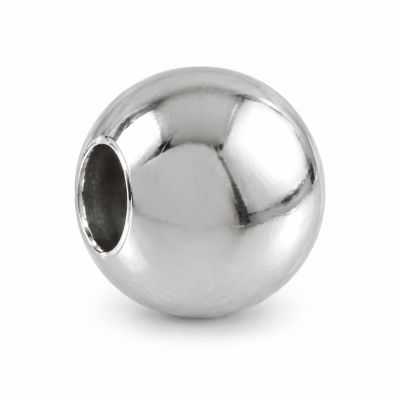 Biluță distanțier argint 925, 1,8 mm, gaură 0,8 mm, 1 buc G0854