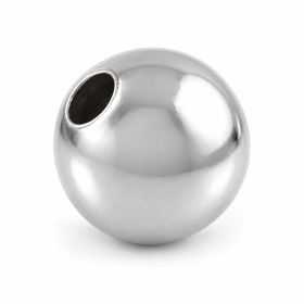 Biluță argint 925 4 mm, gaură 1,8 mm — accesorii bijuterii