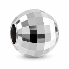 Distanțier geometric ball argint 925 6mm — bijuterii