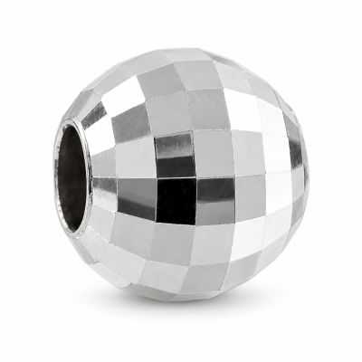 Distanțier geometric ball argint 925, 6 mm, gaură 1,7 mm, 1 buc G0747
