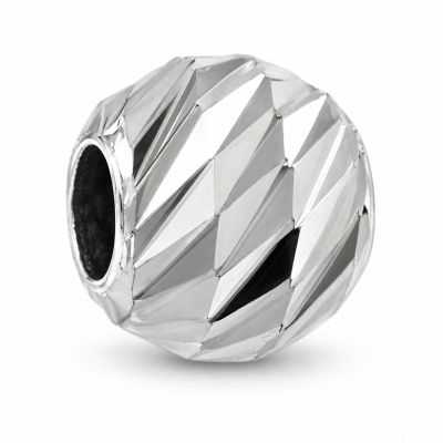 Biluțe argint 925 pentru brățări, model slash, 3 mm - G1265