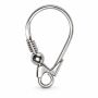 Tortițe cercei leverback argint 925, 18 mm