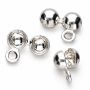 Cupă de nod argint 925 cu ureche laterală, 3 mm