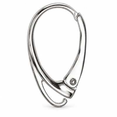 Tortiță cercei leverback argint 925, 17,7 mm