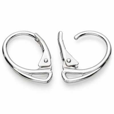 Tortițe cercei leverback argint 925, 17,9 mm