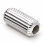 Mărgea cilindru striat argint 925, 3,00 x 6,00 mm